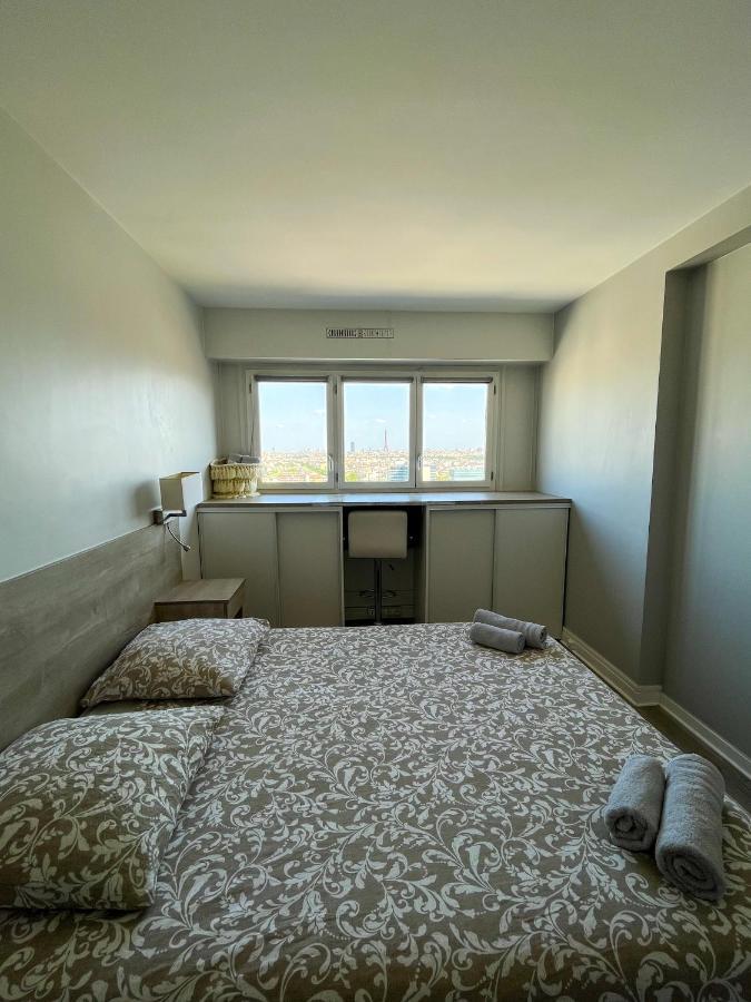 Vue Panoramique Sur Paris : Sublime Appartement Au Centre De Κουρμπεβουά Εξωτερικό φωτογραφία